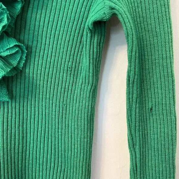 Neiman Marcus Trophy Room Ruffle Sweater - Size S/M - VINTAGE & RARE - Picture 3 of 7